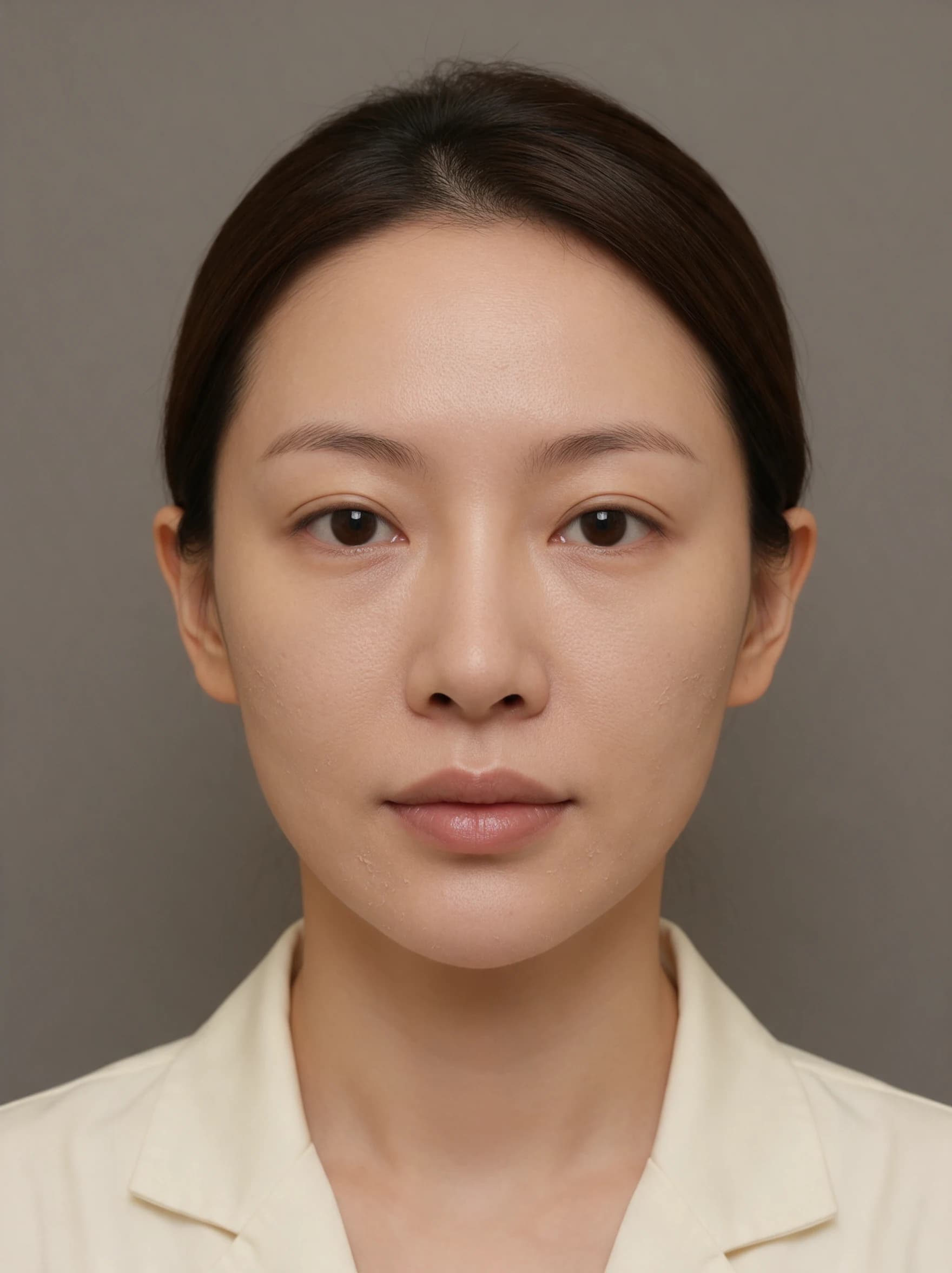 Skin Boosters AI consultation simulation — AI simulated consultation view before